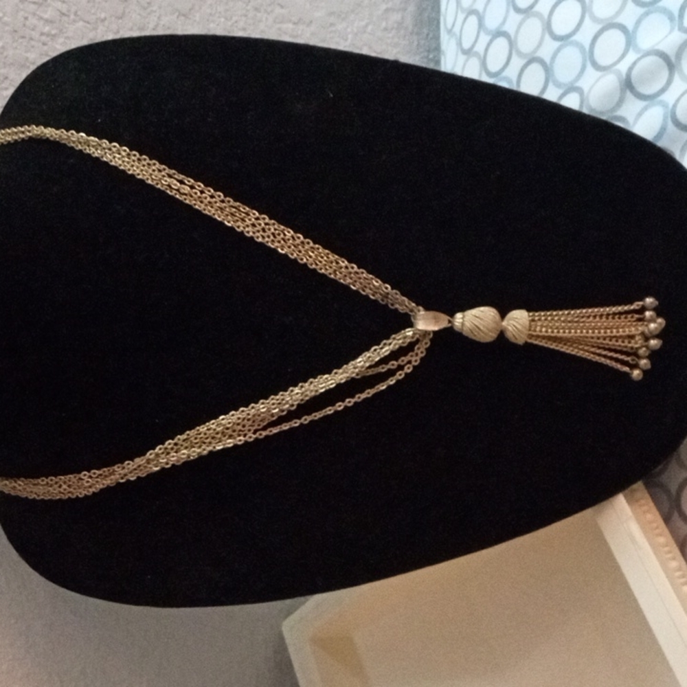Gold necklace